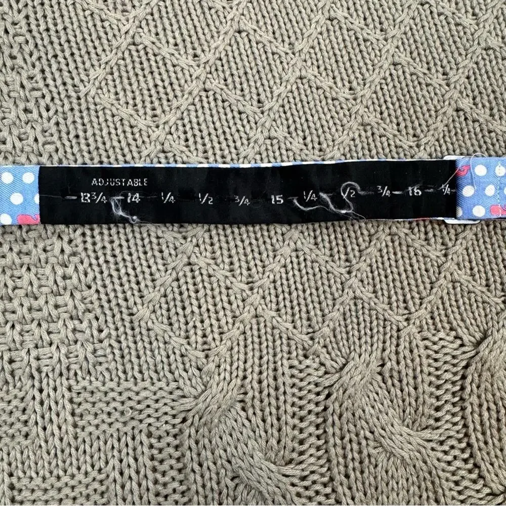 Vineyard Vines Kids' Blue Polka Dot Bow Tie Adjustable Sizing